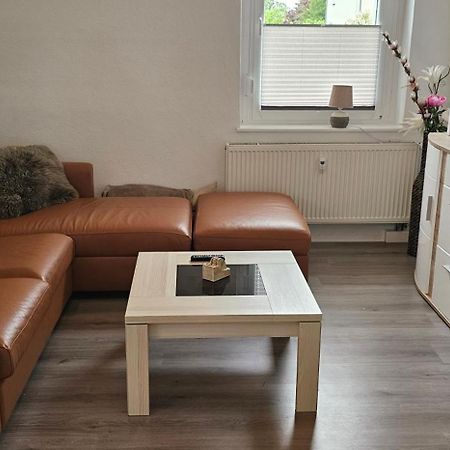 Private Ferienwohnung Seestadt Grossraeschen Buitenkant foto