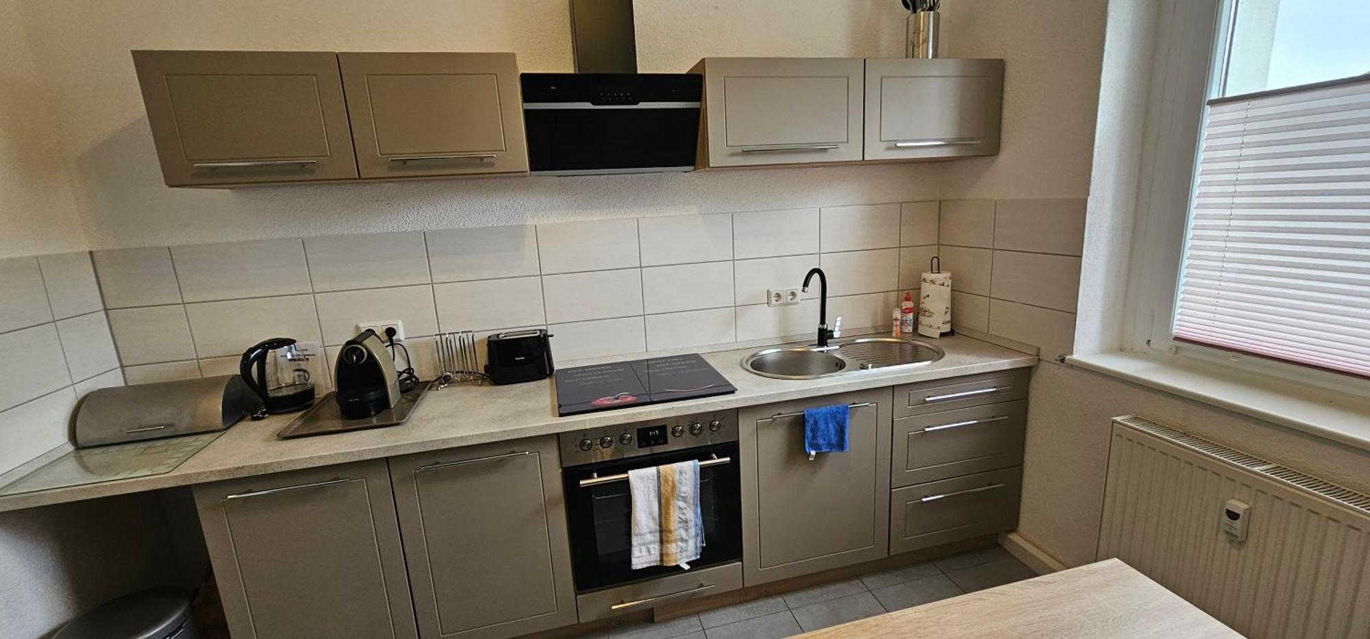 Private Ferienwohnung Seestadt Grossraeschen Buitenkant foto