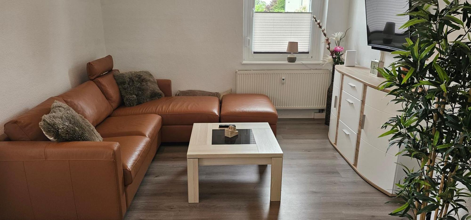 Private Ferienwohnung Seestadt Grossraeschen Buitenkant foto